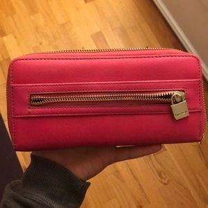 Pink Anne Klein wallet